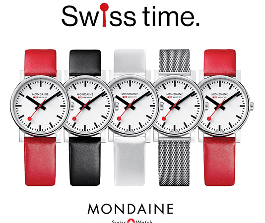 Mondaine Swiss Railway watch